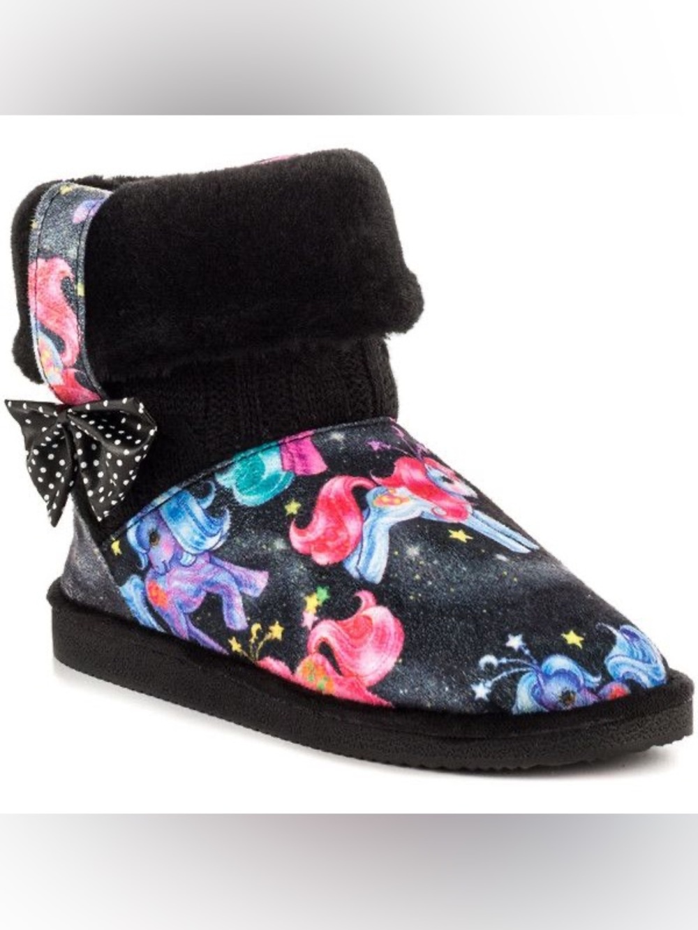 Iron Fist VERY RARE Black My Little Pony Short Fugg Boots Size 10